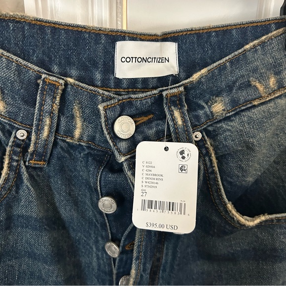 NWT Free People Cotton Citizen The Mila Low Slung Loose Jeans - Picture 5 of 6